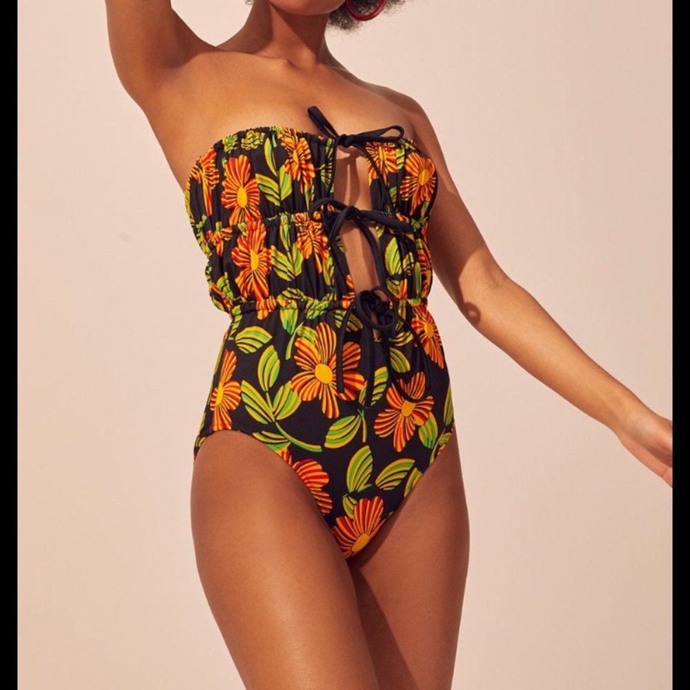 Solid and Striped Paula One Piece